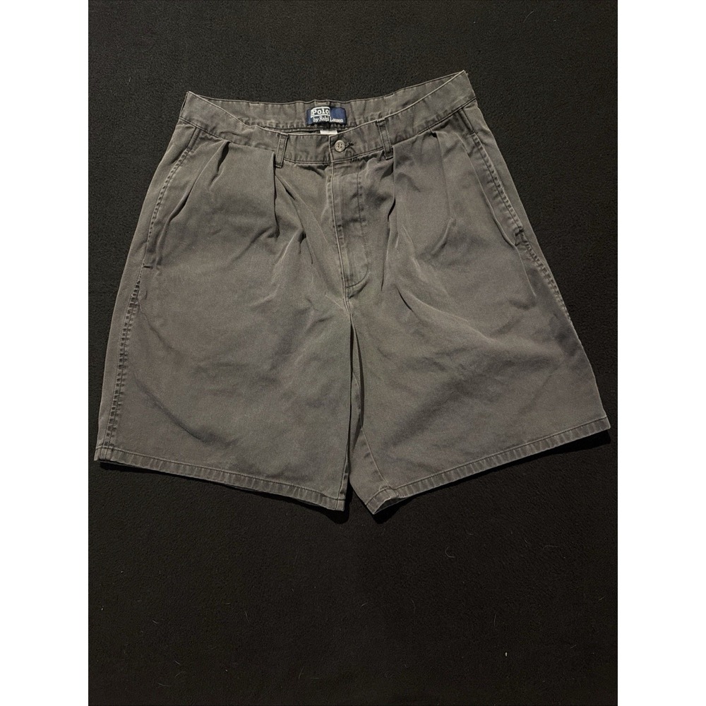Polo Ralph Lauren Dark Gray Classic Fit 9" Chino Mens Size 34